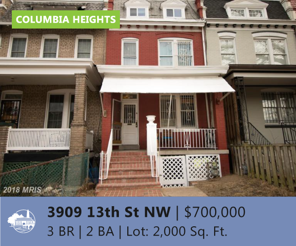 Invest in Columbia Heights DC