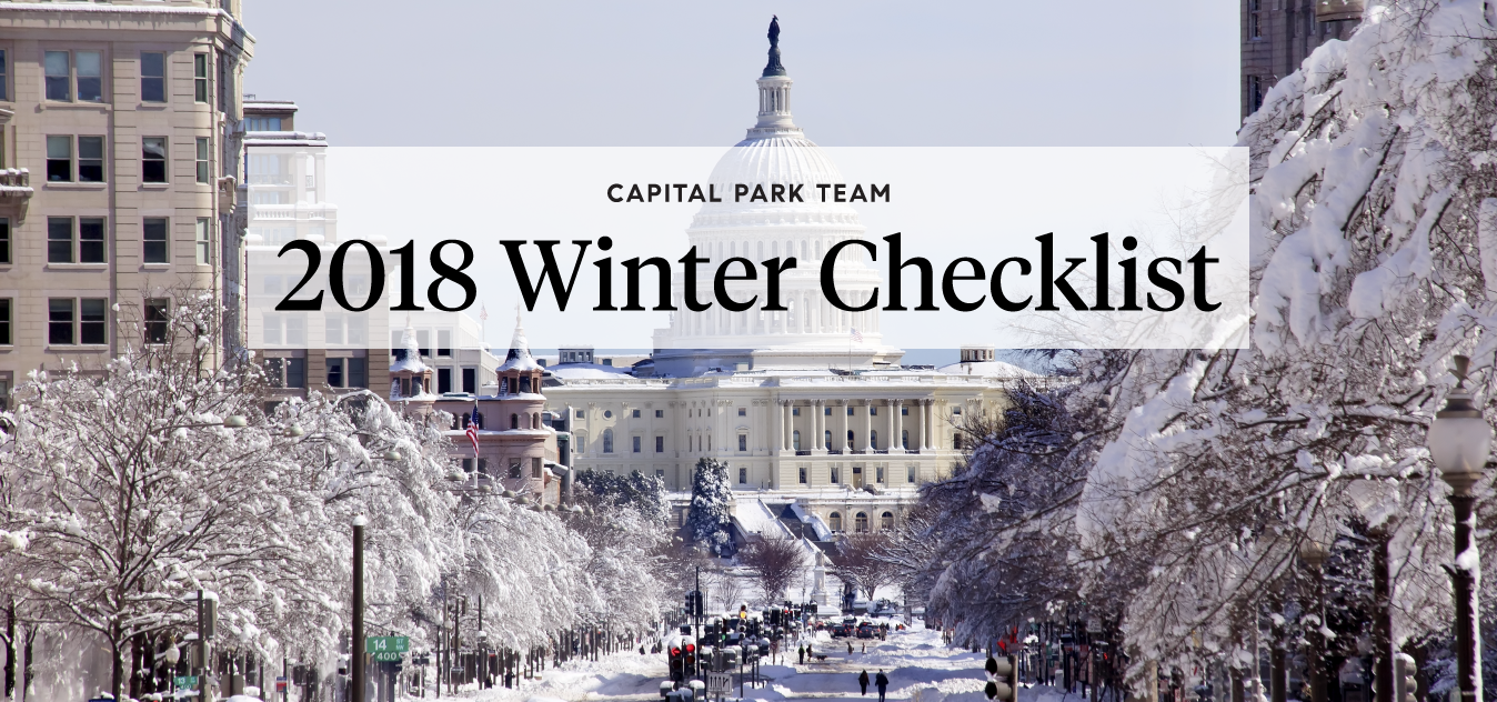 homeowner winter checklist