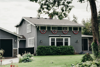 Exterior shot of a house