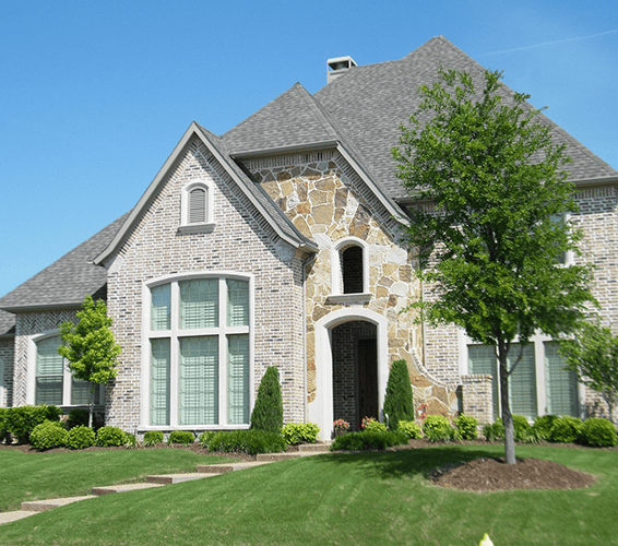 Exterior shot of a house