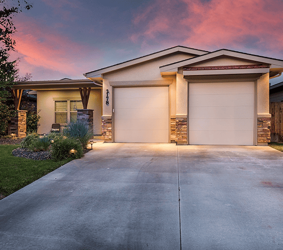 Exterior shot of a house