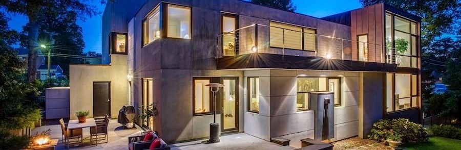 Exterior of a house