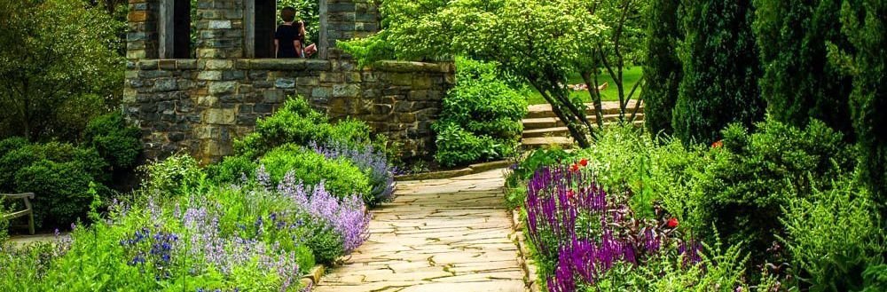 Bishop's Garden at the Washington National Cathedral in Washington D.C.