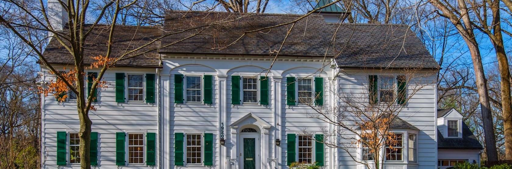 the Bradford House, a Federal-style home located in Duxbury, Massachusetts