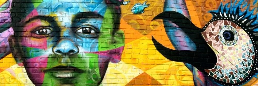 the "UNITY - Columbia Heights" mural, also known as the Columbia Heights Community Mural or La Casa Mural. 