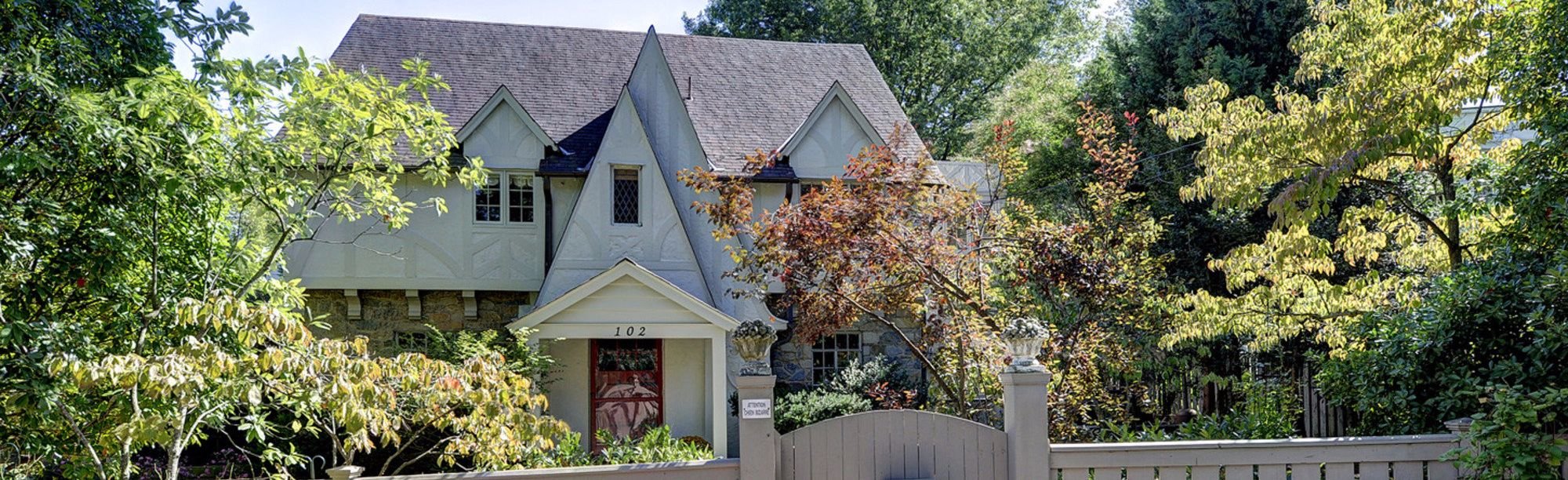 Exterior shot of a house
